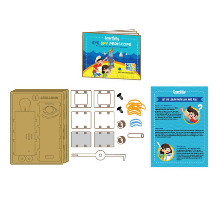 Smartivity Drewniane Mechaniczne Puzzle 3D - Peryskop