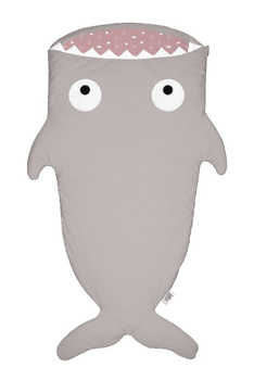 Baby Bites Śpiworek Shark (2-6 l) Pink Clouds Stone/Pink