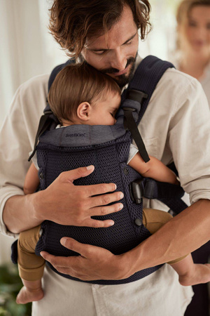 BABYBJORN - nosidełko Harmony 3D Mesh, Antracyt