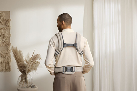 BABYBJORN - nosidełko Harmony, Woven Jasny Beż melanż