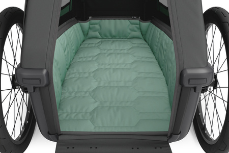 Przyczepka rowerowa dla psa - Thule Bexey M do 35 kg - Haze green