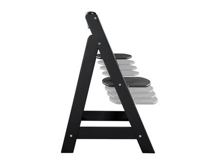 Roba drewniane krzesełko Sit Up Flex czarne