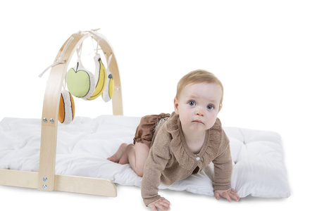 Childhome Zestaw zabawek 4 szt. Canvas do Tipi Play Gym