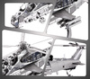 Piececool Puzzle Metalowe Model 3D - Helikopter WUZHI-10