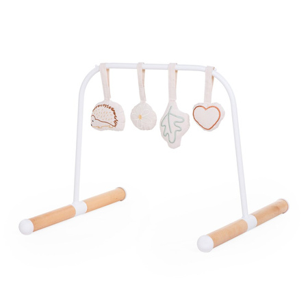 Childhome Zestaw zabawek 4 szt. Canvas Forest do Tipi Play Gym