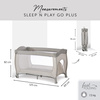 hauck łóżeczko turystyczne Sleep N Play Go Plus Beige