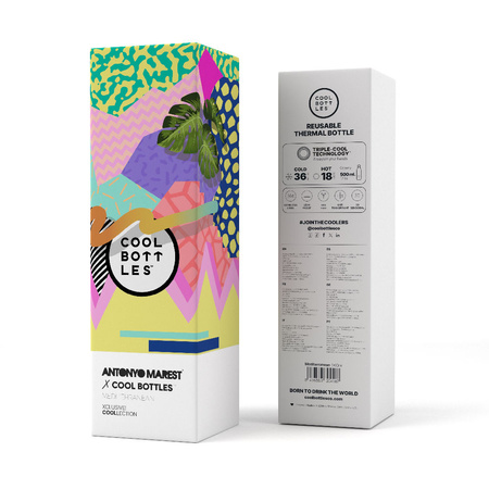 Cool Bottles Butelka termiczna Xclusive! 500 ml Antonyo Marest – Mediterranean