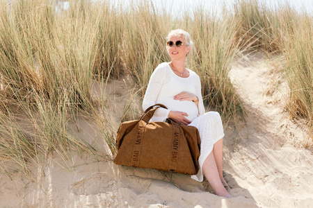 Childhome Torba Mommy Bag Signature Prestige Hazelnut