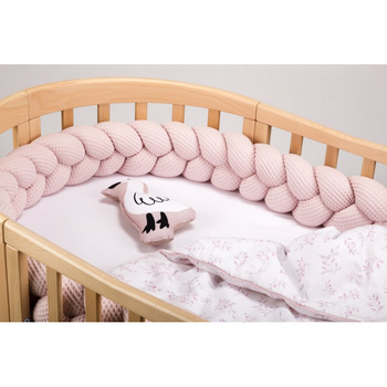 Warkocz, ochraniacz do łóżeczka 210 cm Wafelek Różne kolory