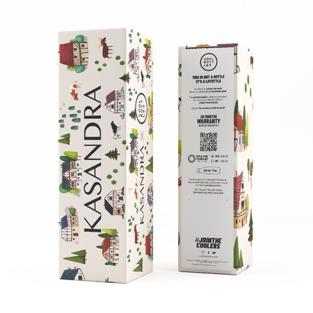 Cool Bottles Butelka termiczna Xclusive! 500 ml Kasandra – Tudor Village