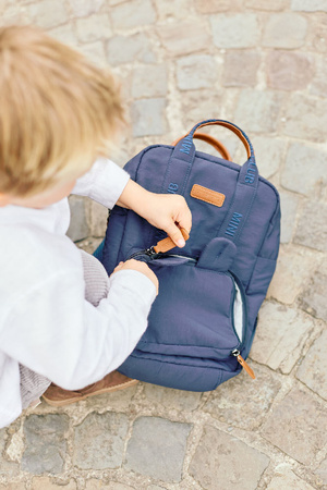 Childhome Plecak dziecięcy Mini Club Signature Urban Navy
