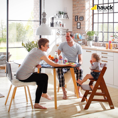 hauck krzesełko Alpha+ walnut