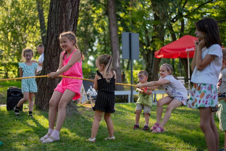Lina animacyjna Poli 15 m ZIELONA