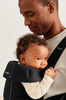 BABYBJORN MINI Woven – nosidełko, Czarny