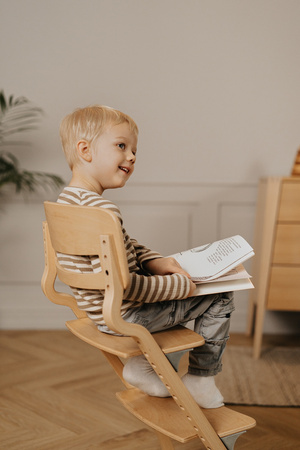 LEANDER - krzesełko do karmienia Louie™, buk, naturalne