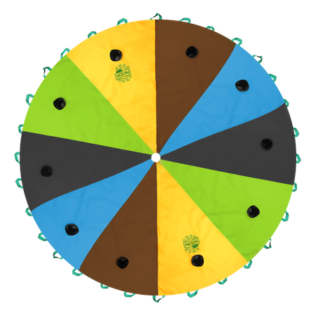 Zestaw Chusta Edukacyjna Recykling AKSON 3m + 15 woreczków