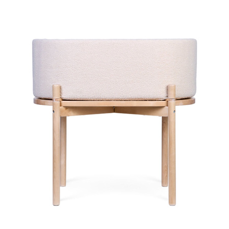 Childhome Łóżeczko Teddy Off white 79x45x82 cm