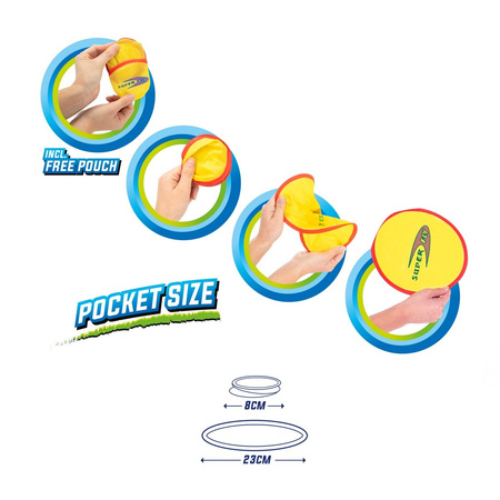 Toi-Toys Dysk frisbee z pokrowcem