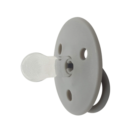 Mininor Smoczek silikonowy 0+ Grey seal