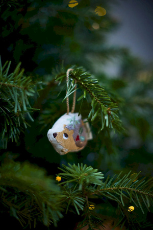 Filibabba Haftowane ozdoby świąteczne Wonderful Winter Forest Friends