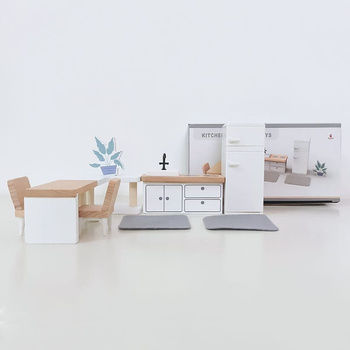 Zestaw mebli kuchennych do domku dla lalek