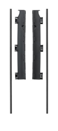 Baby Dan - Uchwyt montażowy do ściany do bramek FLEX M, L, XL, XXL, czarny