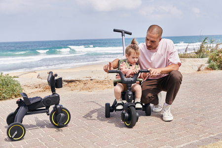 Doona - Składany Rowerek Trójkołowy Liki S3 - Desert Green