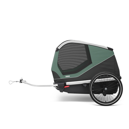 Przyczepka rowerowa dla psa - Thule Bexey L do 45 kg - Haze green