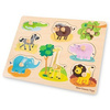 New Classic Toys drewniane puzzle Safari 8 elementów