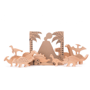 Bajosaurs, 10 figures set -  Bajozaury, zestaw 10 figurek