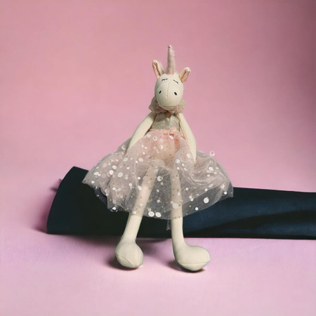 Lalka Baletnica Jednorożec Maskotka Przytulanka Ballerina 38cm
