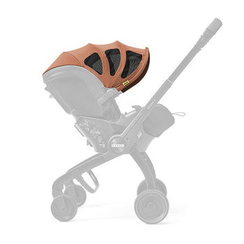 Doona - X Letni daszek do wózka/fotelika - Terracota