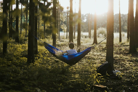 Amazonas Hamak Silk Traveller Ocean