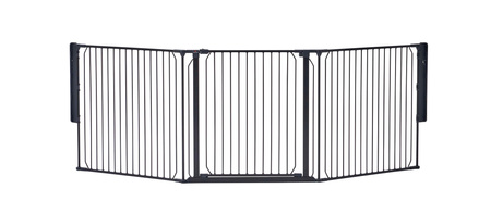 Baby Dan - Bramka ochronna zewnętrzna Carl Wide X, czarna