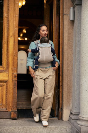 BABYBJORN - nosidełko Harmony 3D Mesh, Szary Beż