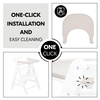 hauck tacka Alpha Click Tray Speckle Beige