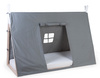 Childhome Poszycie do łóżka Tipi 90 x 200 cm Grey