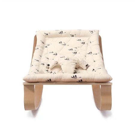 Charlie Crane Leżaczek Levo buk Goose Rose in April Fawn