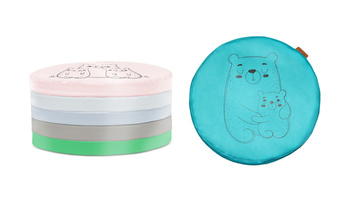 Poduszki ekoskóra zestaw ZWIERZĄTKA Rodzinki 3 cm 6 szt. AKSON