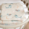 Bambusowa poduszka niemowlęca 30x40 Wieloryby