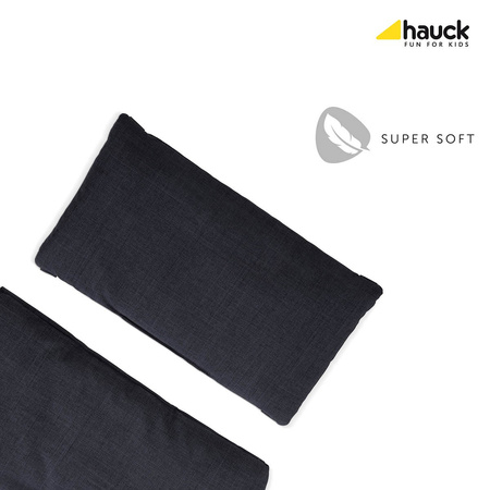 hauck wkładka do krzesełka Deluxe Melange Charcoal