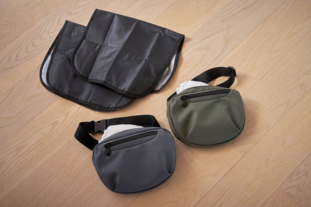 Baby Dan - Mini torba do przewijania z przewijakiem, szara