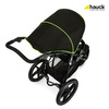 hauck wózek Runner black/neon yellow