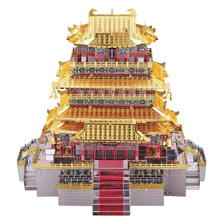 Piececool Puzzle Metalowe Model 3D - Wieża Guanque