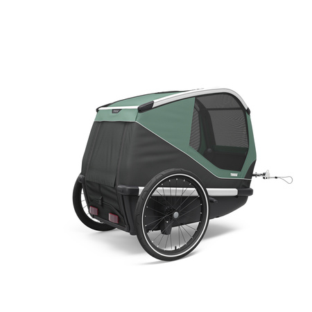 Przyczepka rowerowa dla psa - Thule Bexey L do 45 kg - Haze green