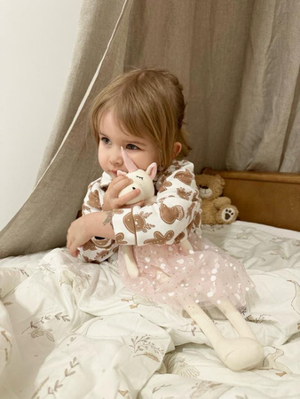 Lalka Baletnica Jednorożec Maskotka Przytulanka Ballerina 38cm