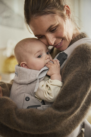 BABYBJORN - nosidełko Harmony, Woven Jasny Beż melanż