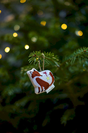 Filibabba Haftowane ozdoby świąteczne Wonderful Winter Forest Friends