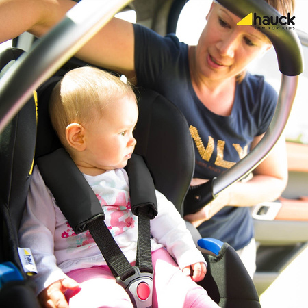 hauck zestaw Comfort Fix Set black / black