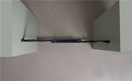 Baby Dan - Bramka ochronna Flexi Fit, metalowa, czarna